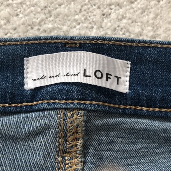 Loft Skinny Crop Size 6 - Picture 6 of 12